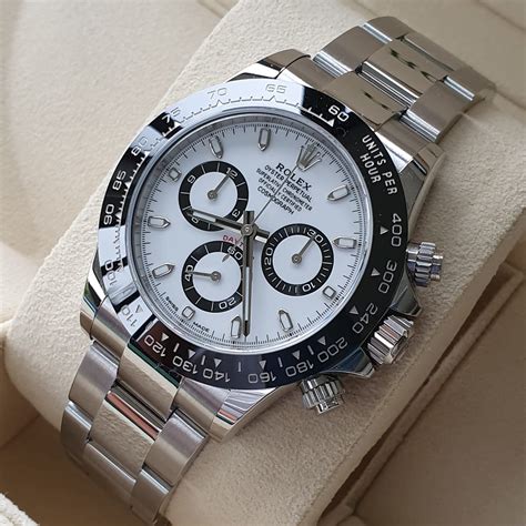 Rolex daytona 116500ln white dial